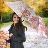 Christmas Aloha Hawaii Tiki Umbrella Hibiscus Spring Colors - Polynesian Pride