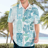 Christmas Aloha Hawaii Tiki Hawaiian Shirt Hibiscus Summer Colors - Polynesian Pride