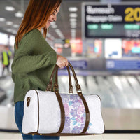 Christmas Aloha Hawaii Tiki Travel Bag Hibiscus Winter Colors - Polynesian Pride