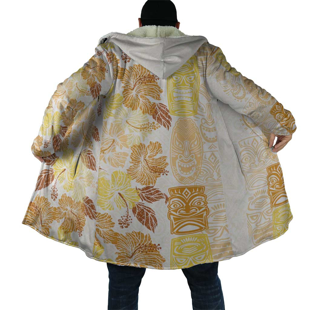 Christmas Aloha Hawaii Tiki Cloak Hibiscus Autumn Colors - Polynesian Pride
