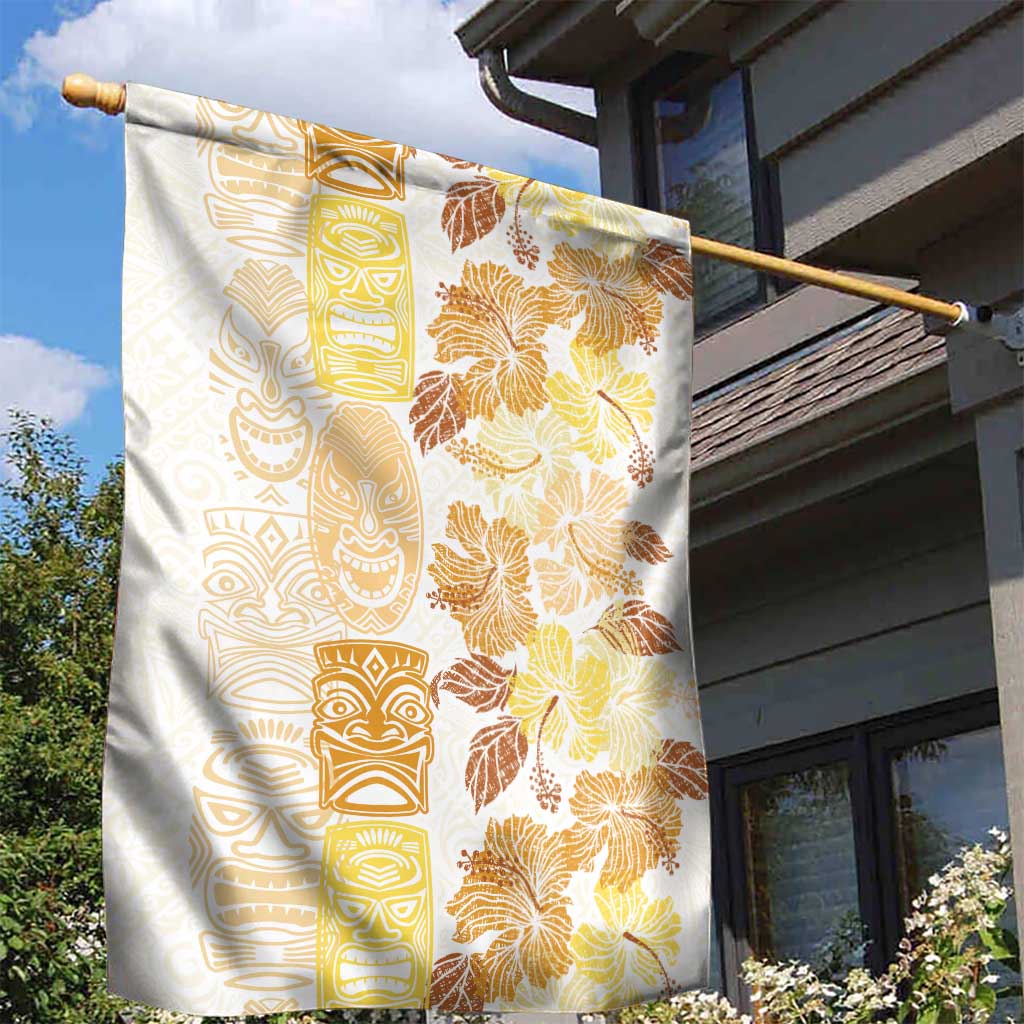 Christmas Aloha Hawaii Tiki Garden Flag Hibiscus Autumn Colors LT7 - Polynesian Pride