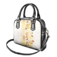 Christmas Aloha Hawaii Tiki Shoulder Handbag Hibiscus Autumn Colors LT7 - Polynesian Pride