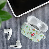 Aloha Hawaii Christmas Seamless AirPods Case Plumeria Lei LT7 - Polynesian Pride