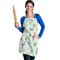 Aloha Hawaii Christmas Seamless Apron Plumeria Lei LT7 - Polynesian Pride