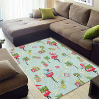 Aloha Hawaii Christmas Seamless Area Rug Plumeria Lei LT7 - Polynesian Pride