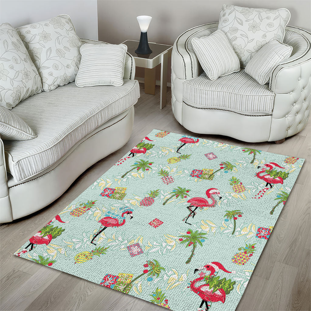 Aloha Hawaii Christmas Seamless Area Rug Plumeria Lei LT7 - Polynesian Pride