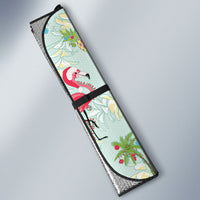 Aloha Hawaii Christmas Seamless Auto Sun Shade Plumeria Lei LT7 - Polynesian Pride