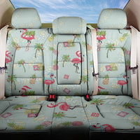 Aloha Hawaii Christmas Seamless Back Car Seat Cover Plumeria Lei LT7 One Size Cerulean - Polynesian Pride