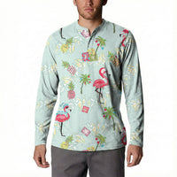 Aloha Hawaii Christmas Seamless Button Sweatshirt Plumeria Lei LT7 - Polynesian Pride