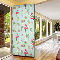 Aloha Hawaii Christmas Seamless Door Cover Plumeria Lei LT7 - Polynesian Pride