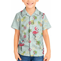 Aloha Hawaii Christmas Seamless Hawaiian Shirt Plumeria Lei LT7 - Polynesian Pride