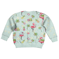Aloha Hawaii Christmas Seamless Kid Ugly Christmas Sweater Plumeria Lei LT7 - Polynesian Pride