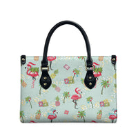 Aloha Hawaii Christmas Seamless Leather Bag Plumeria Lei LT7 - Polynesian Pride