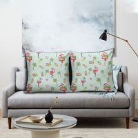 Aloha Hawaii Christmas Seamless Pillow Cover Plumeria Lei LT7 - Polynesian Pride