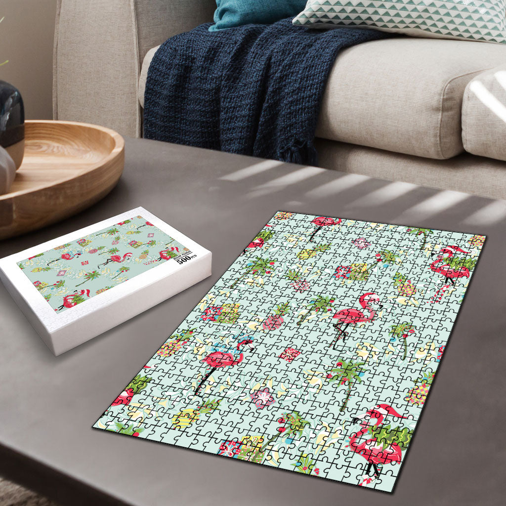 Aloha Hawaii Christmas Seamless Puzzle Plumeria Lei LT7 - Polynesian Pride