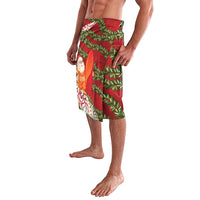 Mele Kalikimaka Hawaii Christmas Maile Lei Lavalava Tropical Santa LT7 - Polynesian Pride