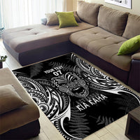 New Zealand Rugby Area Rug 2023 World Cup Aotearoa Create History LT7 - Polynesian Pride