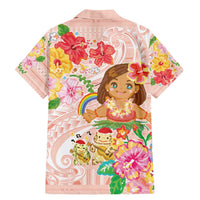 Aloha Hawaii Family Matching Mermaid Dress and Hawaiian Shirt Kawaii Mele Kalikimaka - Pastel Fever LT7 - Polynesian Pride
