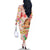 Aloha Hawaii Family Matching Off The Shoulder Long Sleeve Dress and Hawaiian Shirt Kawaii Mele Kalikimaka - Pastel Fever