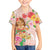 Aloha Hawaii Family Matching Off The Shoulder Long Sleeve Dress and Hawaiian Shirt Kawaii Mele Kalikimaka - Pastel Fever