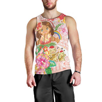 Aloha Hawaii Men Tank Top Kawaii Mele Kalikimaka - Pastel Fever