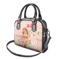 Aloha Hawaii Shoulder Handbag Kawaii Mele Kalikimaka - Pastel Fever LT7 - Polynesian Pride