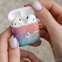 Aloha Hawaii Floral Tapa AirPods Case Patchwork Pastel Candy - Polynesian Pride