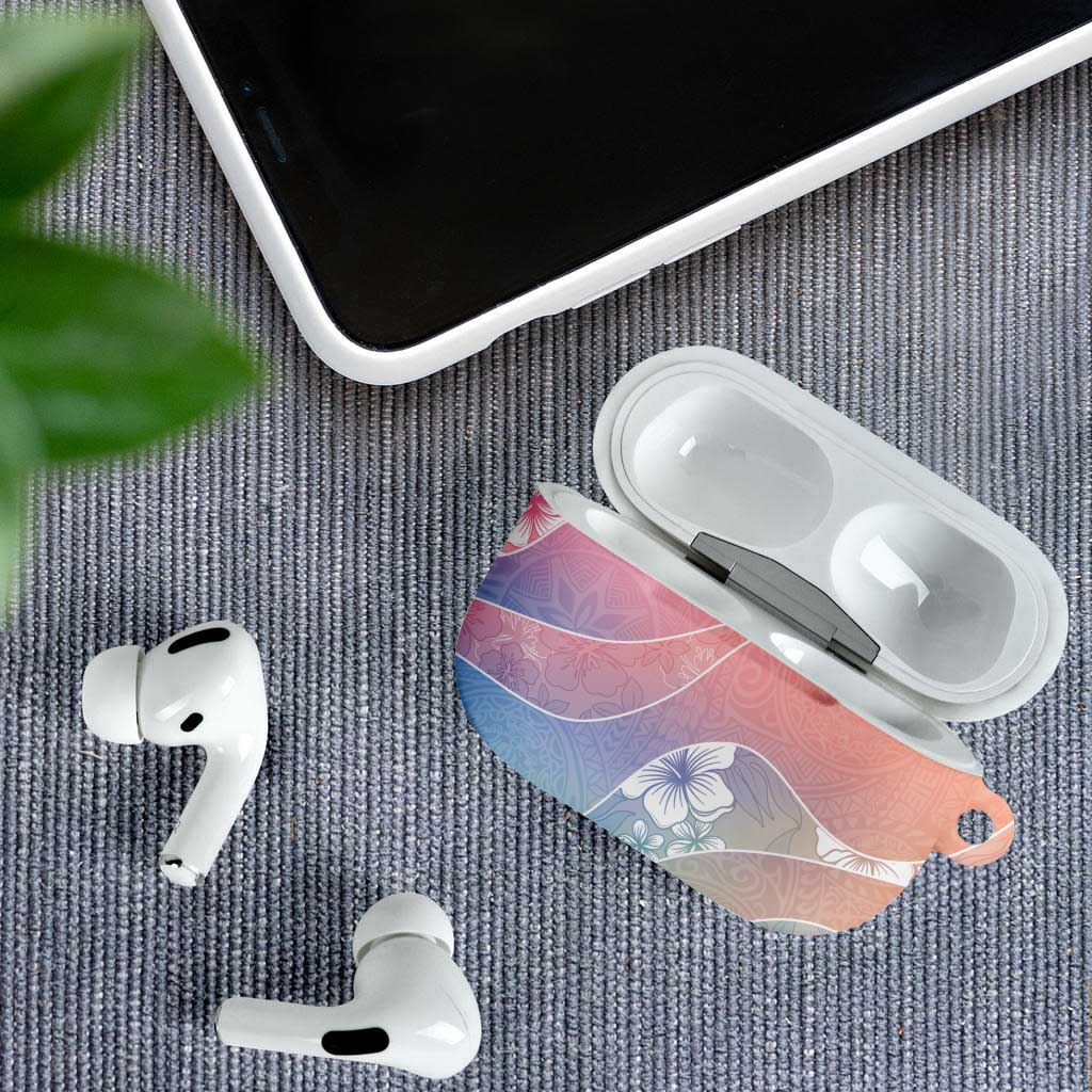 Aloha Hawaii Floral Tapa AirPods Case Patchwork Pastel Candy - Polynesian Pride