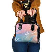 Aloha Hawaii Floral Tapa Shoulder Handbag Patchwork Pastel Candy - Polynesian Pride