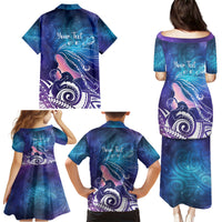 New Zealand Mother's Day Family Matching Puletasi and Hawaiian Shirt Maori Hari Ra Mama LT7 - Polynesian Pride