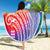 Aloha Pride Rainbow Tie Dye Beach Blanket Humpback Whale - Love is Love