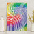 Aloha Pride Rainbow Tie Dye Canvas Wall Art Humpback Whale - Love is Love