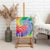 Aloha Pride Rainbow Tie Dye Canvas Wall Art Humpback Whale - Love is Love