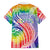 Aloha Pride Rainbow Tie Dye Hawaiian Shirt Humpback Whale - Love is Love