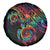 Hawaii Pride Spare Tire Cover Rainbow Swirls