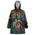 Hawaii Pride Wearable Blanket Hoodie Rainbow Swirls