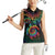 Hawaii Pride Women Sleeveless Polo Shirt Rainbow Swirls