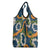Aloha Festive Hawaii Grocery Bag Mokihana - Maile and Ilima on Navy Blue - Polynesian Pride