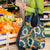 Aloha Festive Hawaii Grocery Bag Mokihana - Maile and Ilima on Navy Blue - Polynesian Pride