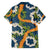 Aloha Festive Hawaii Hawaiian Shirt Mokihana - Maile and Ilima on Navy Blue - Polynesian Pride