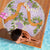 Aloha Festive Hawaii Beach Blanket Mokihana - Maile and Ilima on Lilac - Polynesian Pride