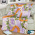 Aloha Festive Hawaii Blanket Mokihana - Maile and Ilima on Lilac - Polynesian Pride