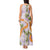 Aloha Festive Hawaii Tank Maxi Dress Mokihana - Maile and Ilima on Lilac - Polynesian Pride