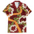 Aloha Festive Hawaii Hawaiian Shirt Mokihana - Maile and Ilima on Crimson - Polynesian Pride