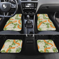 Aloha Festive Hawaii Car Mats Mokihana - Maile Leis in Muted Summer LT7 Set 4pcs Sage Green - Polynesian Pride
