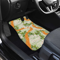 Aloha Festive Hawaii Car Mats Mokihana - Maile Leis in Muted Summer LT7 - Polynesian Pride