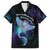 Polynesian Tala Manta Ray Family Matching Off The Shoulder Long Sleeve Dress and Hawaiian Shirt Nowhere You Could Go That I Won't Be With You - Polynesian Pride