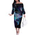 Polynesian Tala Manta Ray Family Matching Off The Shoulder Long Sleeve Dress and Hawaiian Shirt Nowhere You Could Go That I Won't Be With You - Polynesian Pride