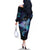 Polynesian Tala Manta Ray Family Matching Off The Shoulder Long Sleeve Dress and Hawaiian Shirt Nowhere You Could Go That I Won't Be With You - Polynesian Pride
