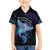 Polynesian Tala Manta Ray Family Matching Off The Shoulder Long Sleeve Dress and Hawaiian Shirt Nowhere You Could Go That I Won't Be With You - Polynesian Pride